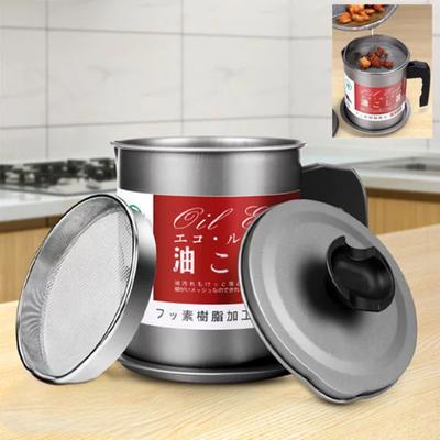 Oil Strainer Pot Stainless Steel