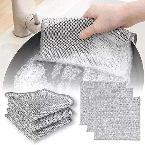 Pack Of 4 Multipurpose wire dish