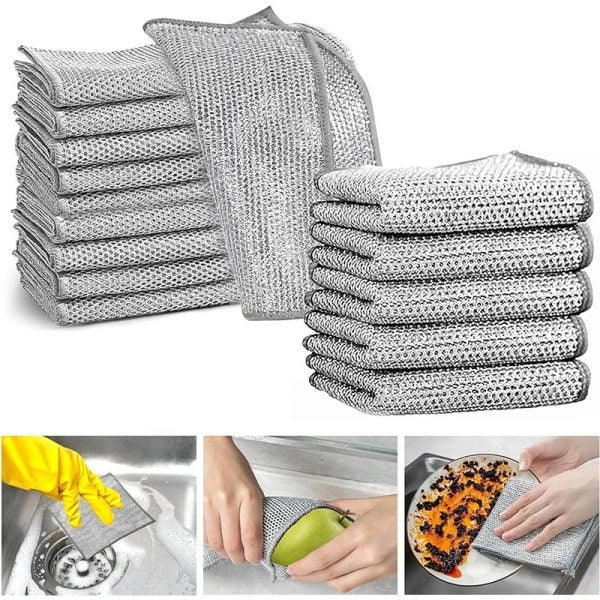 Pack Of 4 Multipurpose wire dish