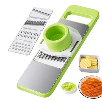 Compact Manual Food Chopper - 5 Pcs Kitchen Essential for Easy Meal Prep